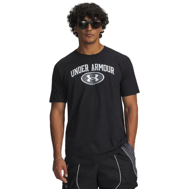 Under Armour Locker Tag T-Shirt (6012778-001) - Μαύρο