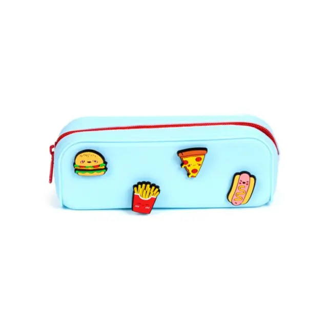 Puckator 3D Κασετίνα σιλικόνης / Silicone Pencil Case with Charms: Foodiemals