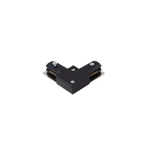 InLight Σύνδεσμος L Μαύρος Μονοφασικής Ράγας (TC1-029-BL)