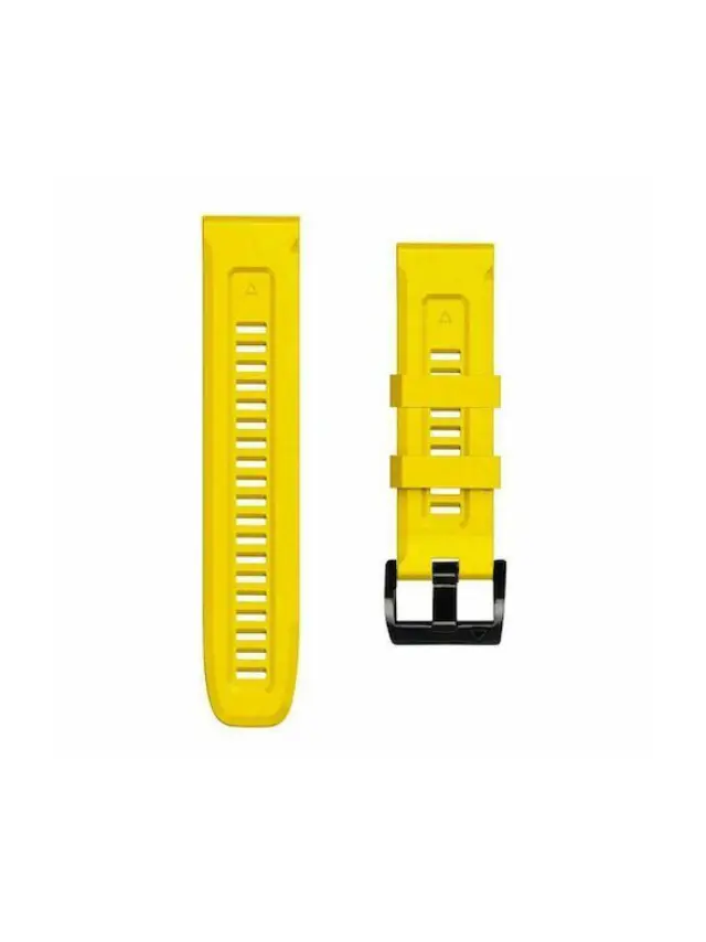Tech-Protect® Iconband Λουράκι Σιλικόνης για Garmin Fenix 5/6/6 Pro/7/8/9 (47mm)- Yellow 3