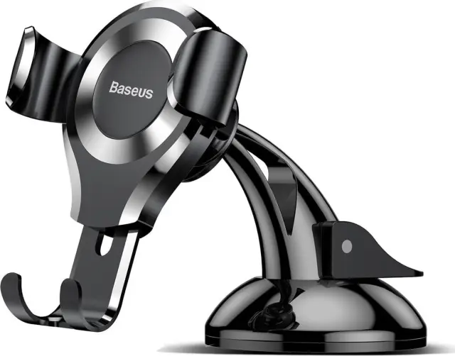 Baseus Βάση Κινητού Αυτοκινήτου Gravity Osculum SUYL-XP0S Black+Silver