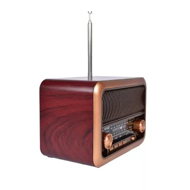 Ρετρό επιτραπέζιο ραδιόφωνο με USB – Retro radio NNS NS-3315BT ΚΟΚΚΙΝΟ