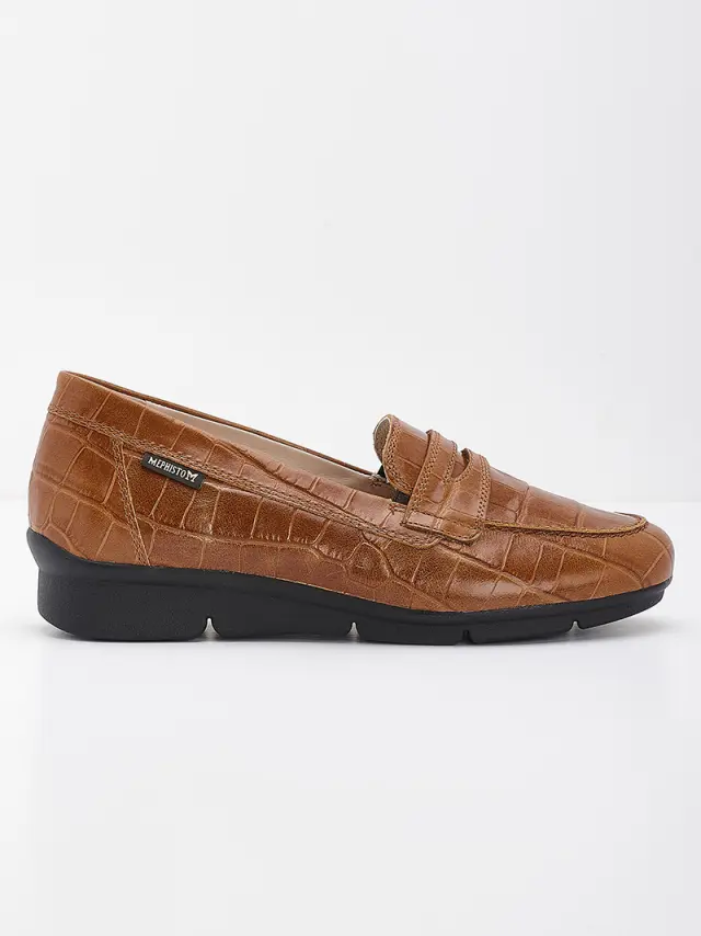 Mephisto Μοκασίνια-Loafers Γυναικείο δέρμα Καφέ MEP/DIVA HAZELNUT 3