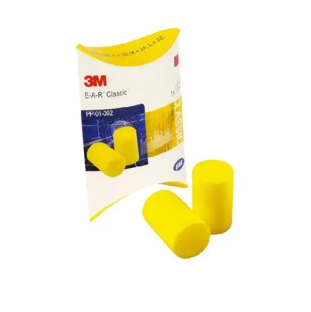 3M E-A-R Classic Ωτοασπίδες 2τμχ σε Κίτρινο Χρώμα