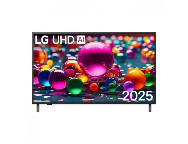 Smart TV 65'' LG 65UA75003LA - Ανάλυση 4K UHD (3840 x 2160) - AI - HDR10/HLG- Δέκτες DVB-T2/T, DVB-C, DVB-S2/S - 3x HDMI, 1x USB, Wi-Fi, Bluetooth - Black 65UA75003LA