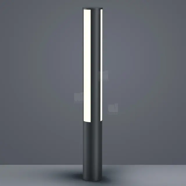 PIER Φωτιστικό Κολωνάκι Εξωτερικού Χώρου LED IP55 Γραφίτης 52W 3000K