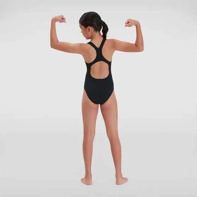 Speedo Girl's ECO Endurance+ Medalist Swimsuit Μαύρο 8134570001 (Speedo) - 116 2