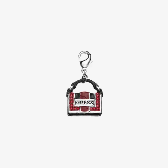 Γυναικείο Charm Τσάντα Guess UBC81001 Κόκκινο Μαύρο - ONESIZE
