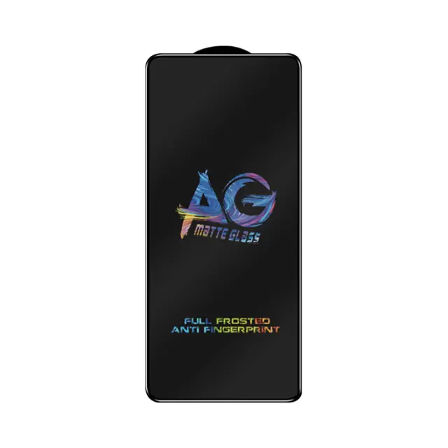 Προστατευτικό Τζάμι Οθόνης Ματ AG Matte Film Full Coverage Tempered Glass Για Apple iPhone 14 Pro 2