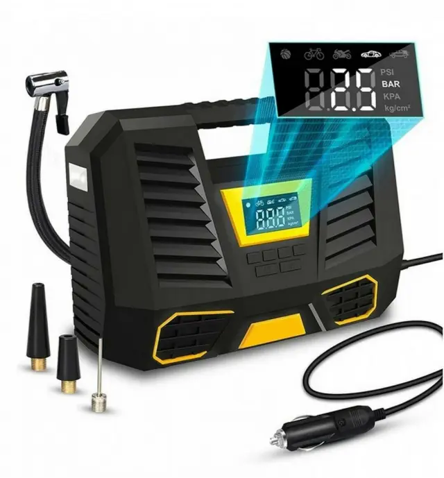 Τρόμπα Αυτοκινήτου C1808-2 150PSI με Καλώδιο Αναπτήρα 12V 3