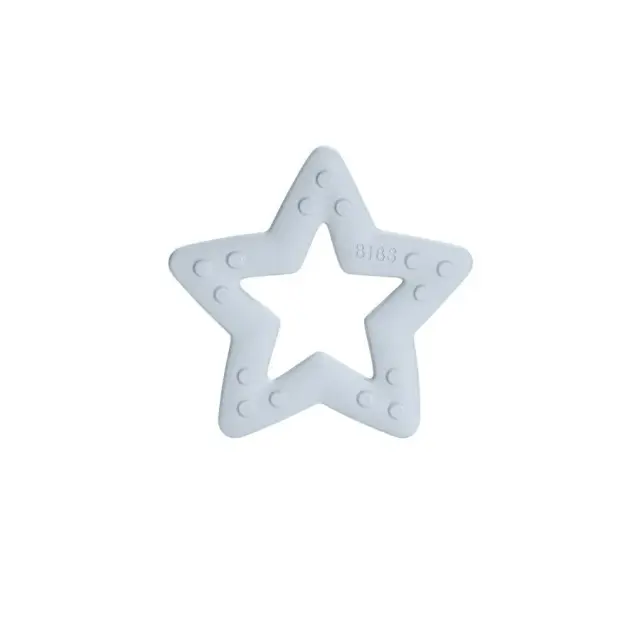 Bibs Bitie Star Baby Blue 2+ m Μασητικό