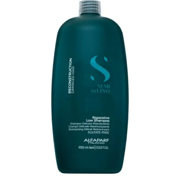Alfaparf Milano Semi Di Lino Reconstruction Reparative Low Shampoo nourishing shampoo for dry and damaged hair 1000 ml