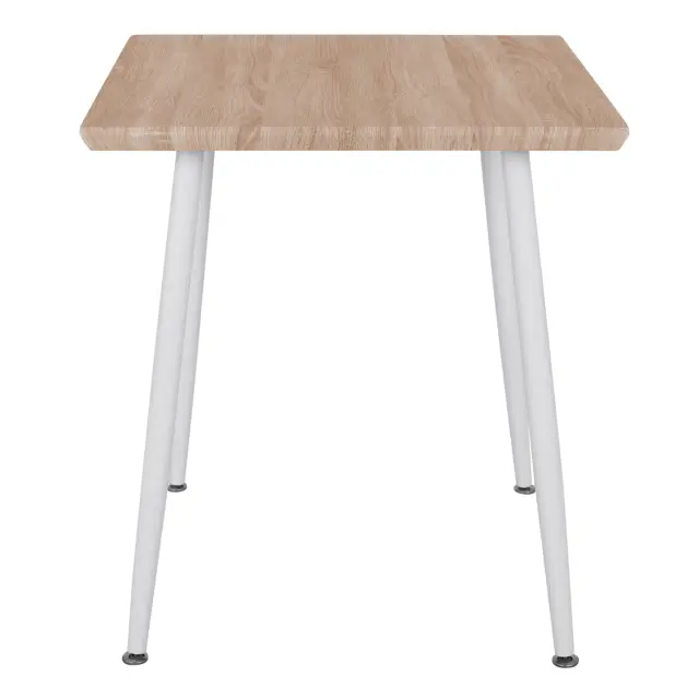 ΤΡΑΠΕΖΙ ΤΡΑΠΕΖΑΡΙΑΣ FB98335.02, 70Χ70X76,5, SONOMA,ΛΕΥΚΑ ΠΟΔΙΑ 3