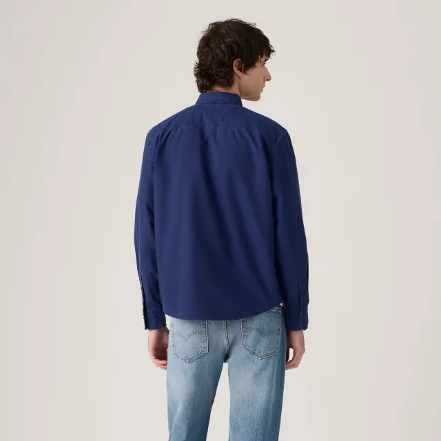 AUTHENTIC BUTTON DOWN BLUES - AUTHENTIC BUTTON DOWN MEDIEVAL BLUE GARMENT DYE Medieval Blue 2