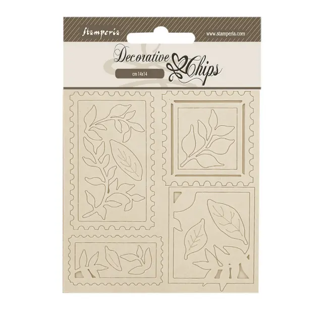 Chipboard Stamperia 14x14cm, Create Happiness Dewdrops, Stamps