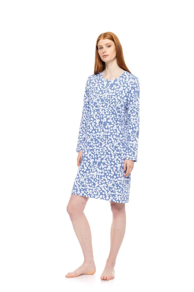 W1731 - Type - NIGHTGOWN DREAM BLUE LEO - S 2