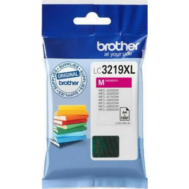 Brother Μελάνι Inkjet LC-3219XLM Magenta HC (LC-3219XLM) (BRO-LC-3219XLM)