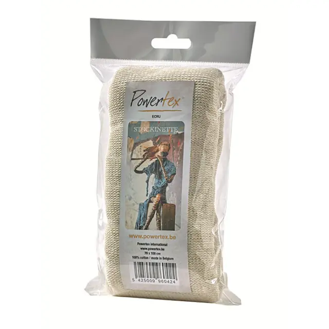 Γάζα Ecru για Powertex (Stockinette) - 70x100cm