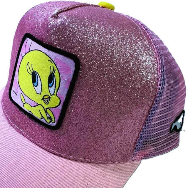 Ghetto Pink Glitter Cartoon Cap Titi 2