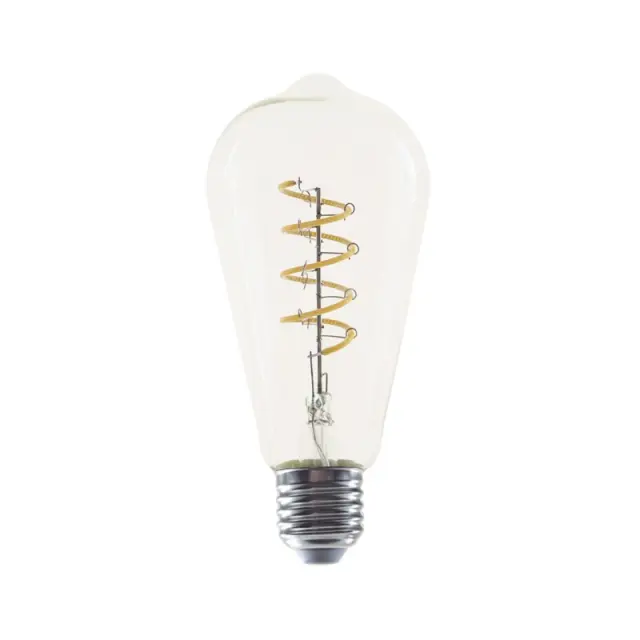 FILAMENT LED DIM ST64 4W ΣΠΙΡΑΛ 1800K 230V AC 300LM RA80 30000HRS 360° 1xE27 / CONDI4WWSDIM