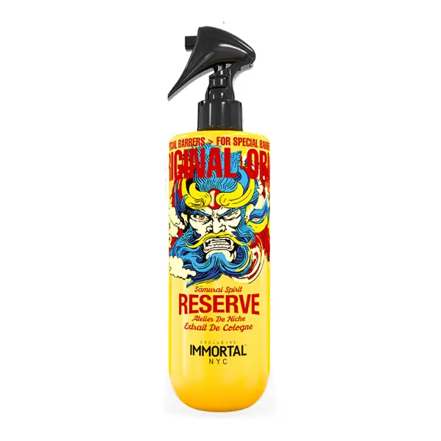 Immortal Samurai RESERVE Eau De Cologne 500ml