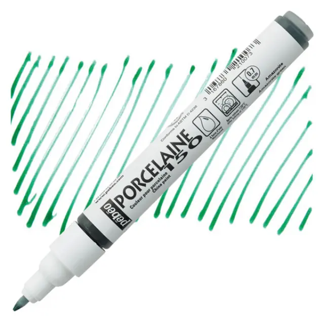 Pebeo Porcelaine Μαρκαδόρος Πορσελάνης - 07 Amazonite Green 0.7mm