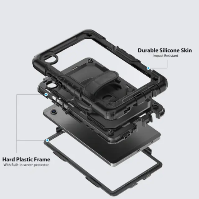 Tech-Protect Θήκη Tablet Galaxy TAB A9 / A11 8.7 Solid czarny 2