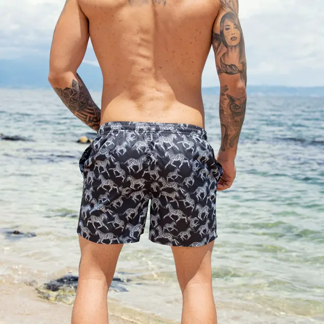 Μαγιό Noshame® Black Pattern - 692101 - XXL 2