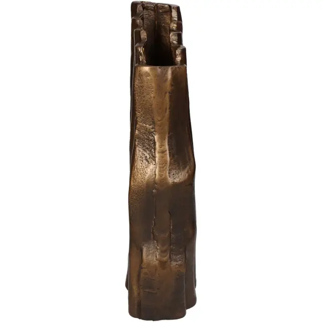 Βάζο Μπρονζέ Αλουμίνιο 15x8x32cm 2