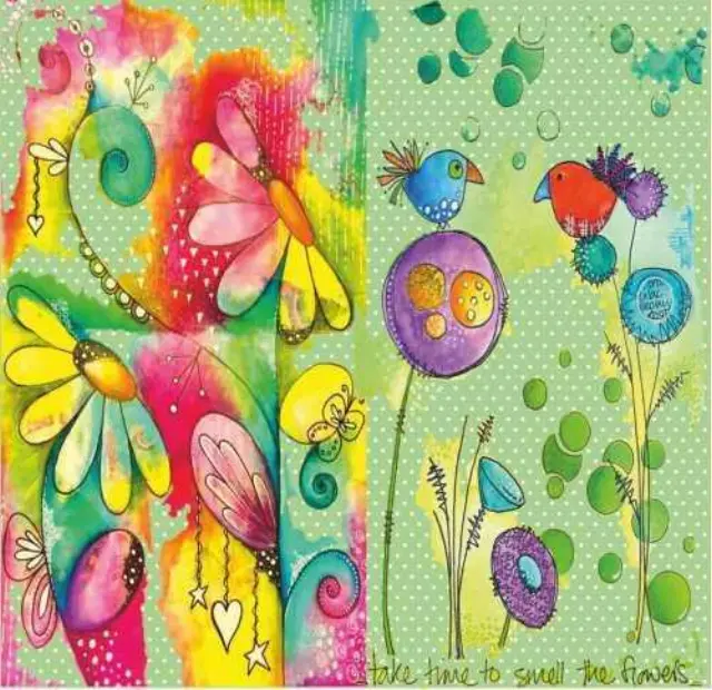 Artebella Αυτοκόλλητο Χαρτί Ντεκουπάζ Mixart Transfer 25x25cm 6040V