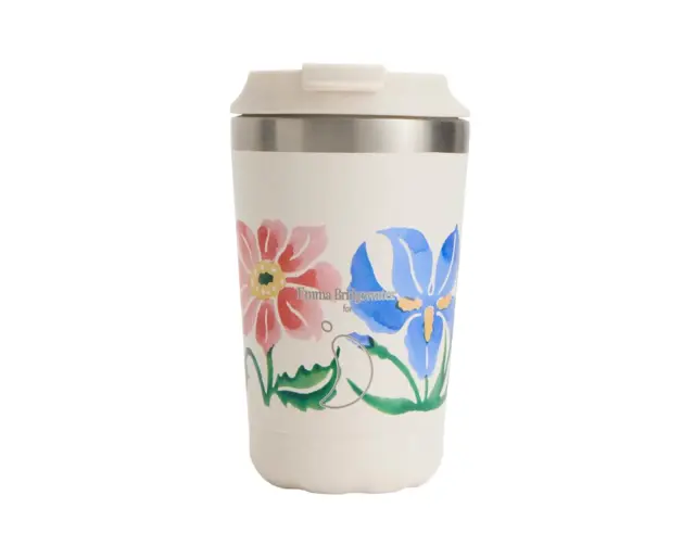 Ποτήρι Θερμός Emma Bridgewater Chilly's με χωρητικότητα 340ml και διατήρηση θερμοκρασίας 6h ζεστό - Spring Flowers22886 3