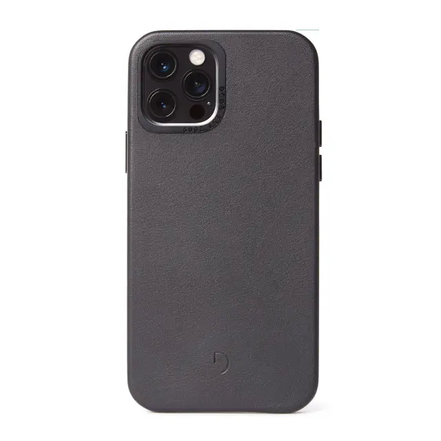 Decoded Leather Backcover MagSafe iPhone 12 Pro Max Black
