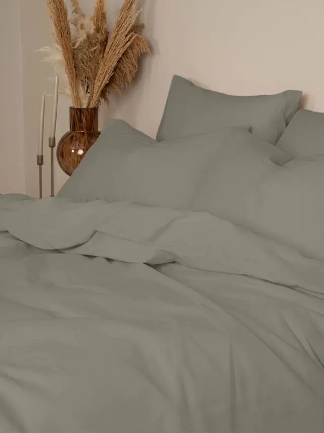 Παπλωματοθήκη Cotton Feelings 122 Paloma Grey Υπέρδιπλη (230x250) Sunshine