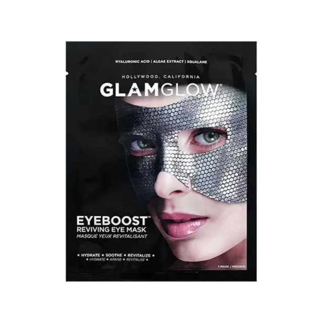 GLAMGLOW EYEBOOST REVIVING EYE MASK - Μεταλλική Μάσκα για την Περιοχή των Ματιών - 1 Μάσκα