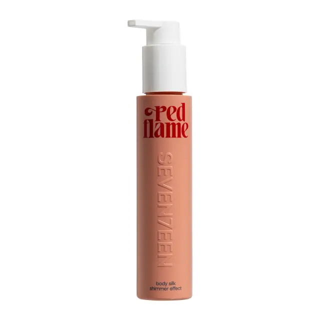 Seventeen Spirit Red Flame Body Silk Shimmer Effect Κρέμα Σώματος Για Λάμψη 100ml