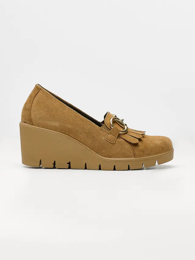 Imac Μοκασίνια-Loafers Γυναικείο δέρμα suede Καφέ IMA/655370 SCAM/CARAMEL - 37 3