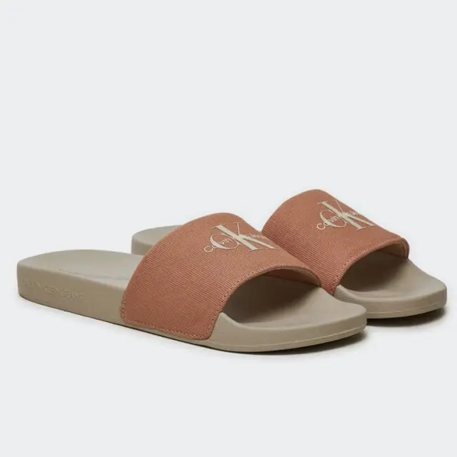 Γυναικείες Σαγιονάρες Calvin Klein YW0YW01835 TCP Dusty Coral Nude - 38 2