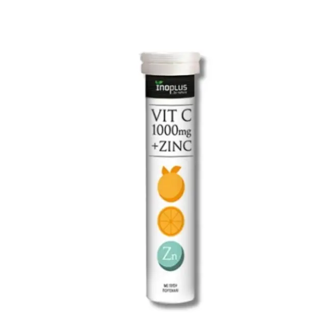 INOPLUS VITAMIN C 1000mg & ZINC 20 ΑΝΑΒΡΑΖΟΝΤΑ ΔΙΣΚΙΑ