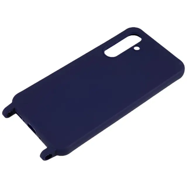 Slim Θήκη με Κορδόνι για τον Λαιμό για Samsung Galaxy A25-Dark Blue OEM 3