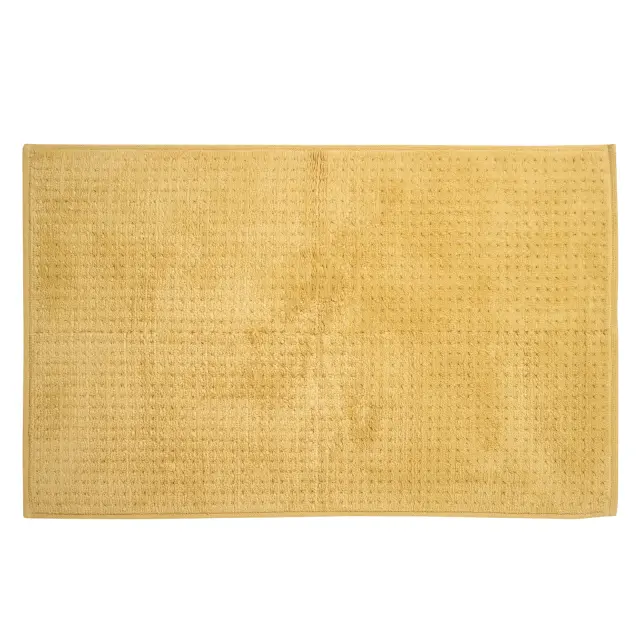 Πατάκι Μπάνιου 50x80 Bathmats Das Home 0760 Ochre 100% βαμβακερό