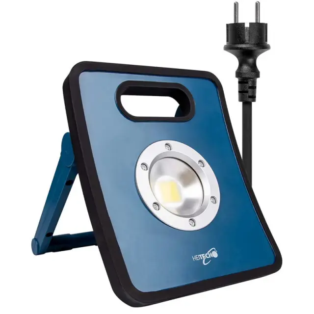 Φακός Συνεργείου Aδιάβροχος Με COB LED 30W HEITECH 04003645