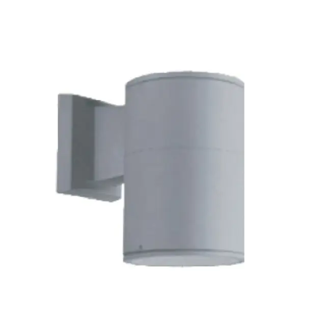 Aca Light ΣΠΟΤ ΤΟΙΧΟΥ ΑΛΟΥΜΙΝΙΟ ΓΚΡΙ ΣΥΜΒΑΤΙΚΟ 1xE27 IP54 173x108x174mm