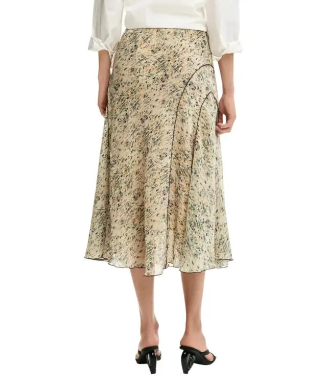 Desigual - Γυναικεία Φούστα Maxi Rishit 26SWFW18-1008 Μπεζ 3