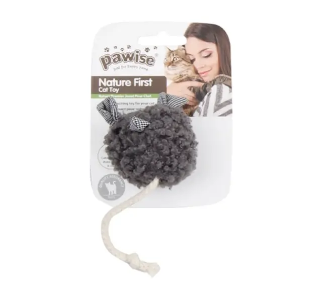 Pawise Simple Cat με Catnip (14.5cm) 20x0x11cm Μονόχρωμο