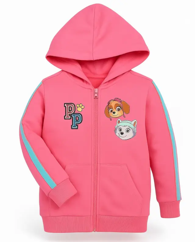 Ζακέτα Φούτερ με Κουκούλα Paw Patrol Pink 8020201 - 6-7 Y (122cm)