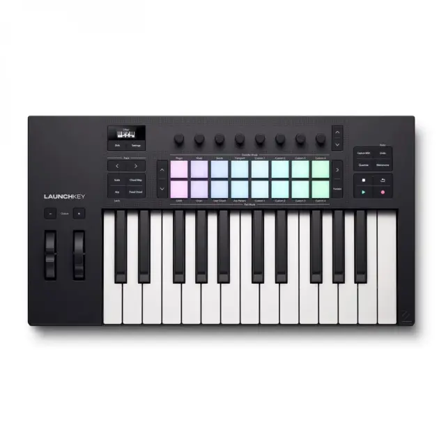 Novation Launchkey 25 mk4 Midi Keyboard Μαύρο