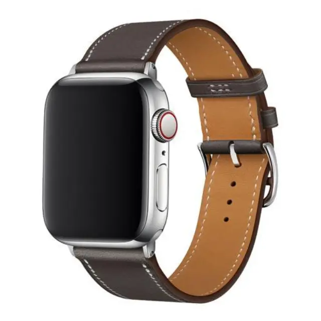 Λουράκι Devia Elegant PU Leather Apple Watch (38/ 40/ 41/ 42mm) Taupe N62139