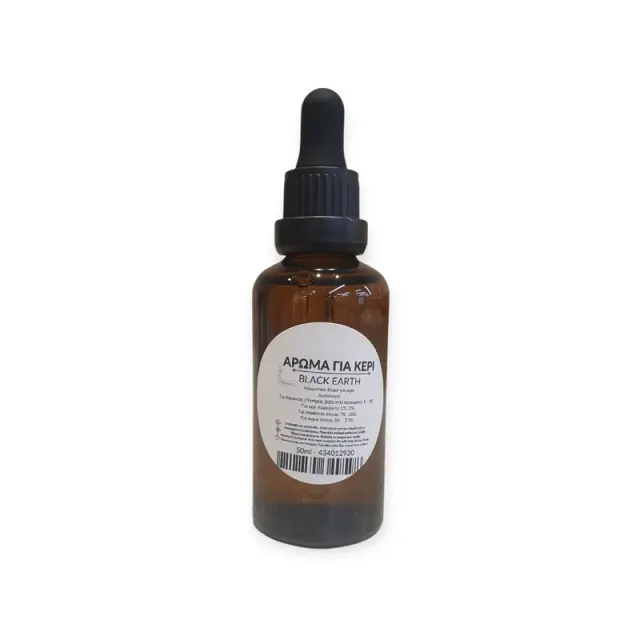 Άρωμα κεριών Black Earth, 50ml