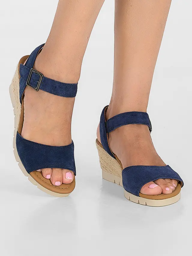 Gabor Πέδιλα Γυναικείο δέρμα Nubuck Μπλέ GAB/62042 66-MARINE 2