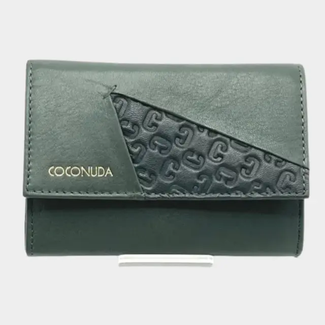 Δερμάτινο Πορτοφόλι Coconuda PDK520-78 Πράσινο - ONESIZE
